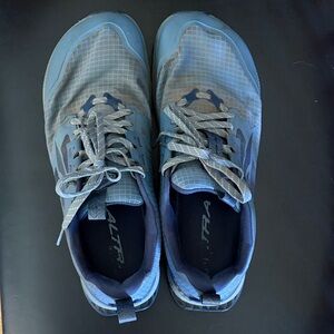 Altra Lone Peak 8 Blue and Gray Running Shoes